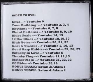 Blues Harmonica Secrets Revealed! DVD- Vol. 1